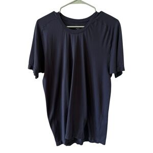 Y athletics Men's navy athletic Shirt size M